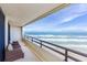 Spacious balcony boasting stunning ocean views at 3855 S Atlantic Ave # 1105, Daytona Beach Shores, FL 32118