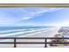 Balcony with railing and expansive ocean view at 3855 S Atlantic Ave # 1105, Daytona Beach Shores, FL 32118