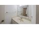 Bathroom with a sink and vanity at 4150 S Atlantic Ave # 112C, New Smyrna Beach, FL 32169