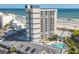 High-rise condo building with ocean views and pool at 5207 S Atlantic Ave # 1021, New Smyrna Beach, FL 32169