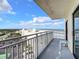 Breathtaking ocean view from a condo balcony at 5207 S Atlantic Ave # 1021, New Smyrna Beach, FL 32169