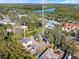 Aerial view of two apartments near the water at 636 Faulkner St, New Smyrna Beach, FL 32168