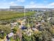 Aerial view of property highlighting its location and neighborhood at 636 Faulkner St, New Smyrna Beach, FL 32168