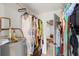 Spacious closet with ample hanging and storage space at 636 Faulkner St, New Smyrna Beach, FL 32168