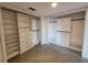 Spacious walk-in closets with shelving at 654 Marina Point Dr # 654, Daytona Beach, FL 32114