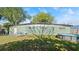 Backyard view showcasing above ground pool at 729 N Flamingo Dr, Daytona Beach, FL 32117