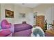 Spacious bedroom with twin beds, dresser, and closet at 987 Mori Ct, Port Orange, FL 32127