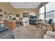 Spacious home office with ample natural light and comfortable seating at 987 Mori Ct, Port Orange, FL 32127