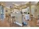 Kitchen with granite countertops and white cabinets at 987 Mori Ct, Port Orange, FL 32127