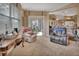 Relaxing living room with sliding glass doors leading to a patio at 987 Mori Ct, Port Orange, FL 32127