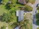 Overhead view of the house and surrounding landscape at 1339 N Fowler Dr, Deltona, FL 32725