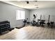 Home gym with various workout equipment at 15 Richmond Dr, New Smyrna Beach, FL 32169