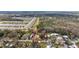 Aerial view of property and neighborhood at 1596 Elizabeth St, New Smyrna Beach, FL 32168