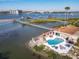 Stunning waterfront property with pool and private dock, offering scenic views at 2 Richmond Dr, New Smyrna Beach, FL 32169