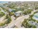 Aerial view of a home near the beach at 201 S Cooper St, New Smyrna Beach, FL 32169