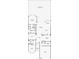 Detailed floor plan showcasing the layout of the home, including room dimensions at 205 Blue Starfish Pl, Daytona Beach, FL 32124