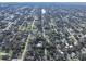 Aerial view of a residential neighborhood near water at 2309 Lime Tree Dr, Edgewater, FL 32141