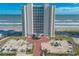 Oceanfront high-rise building with parking and a courtyard at 2545 S Atlantic Ave # Ph4, Daytona Beach, FL 32118