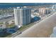 Aerial view of beachfront highrise building, pool, and beach at 2545 S Atlantic Ave # Ph4, Daytona Beach, FL 32118