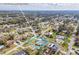 Wide aerial view of neighborhood at 2720 Queen Palm Dr, Edgewater, FL 32141