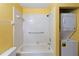 Clean bathroom with stackable washer/dryer at 2916 Duchess Oak Ct, St Cloud, FL 34769