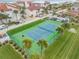 Community tennis court, great for recreation at 3001 S Atlantic Ave # 501, New Smyrna Beach, FL 32169