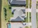 Aerial view of house and neighborhood at 3203 Monaco Blvd, New Smyrna Beach, FL 32168