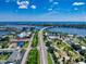 Aerial perspective showing location near the coast at 325 Causeway # E 203, New Smyrna Beach, FL 32169