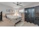 Comfortable bedroom with double bed and ample closet space at 335 N Causeway # H050, New Smyrna Beach, FL 32169