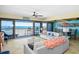 Bright living room with ocean views and seating at 401 N Atlantic Ave # 504, New Smyrna Beach, FL 32169