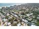 Aerial view of home near the beach at 405 / 407 S Cooper St # 1 / 2, New Smyrna Beach, FL 32169