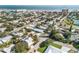 Aerial view of home near the beach at 405 / 407 S Cooper St # 1 / 2, New Smyrna Beach, FL 32169