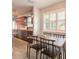 Kitchen with dining table and wood floors at 413 Division Ave, Ormond Beach, FL 32174