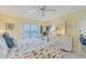 Bedroom with a balcony and a view of the water at 456 Bouchelle Dr # 202, New Smyrna Beach, FL 32169