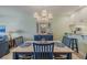 Dining room featuring nautical decorations and light colored walls at 456 Bouchelle Dr # 202, New Smyrna Beach, FL 32169