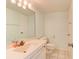 Condo bathroom with single sink vanity and toilet at 4590 S Atlantic Ave # 258A, Ponce Inlet, FL 32127