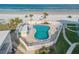 Refreshing kidney-shaped pool with beach access at 505 N Atlantic Ave # 29, New Smyrna Beach, FL 32169