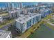 Aerial view of building near the ocean at 5300 S Atlantic Ave # 15-401, New Smyrna Beach, FL 32169