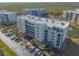 Aerial view of building highlighting its unique features at 5300 S Atlantic Ave # 15-401, New Smyrna Beach, FL 32169