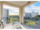 Private balcony overlooking a pond and community at 5300 S Atlantic Ave # 15-401, New Smyrna Beach, FL 32169