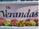 Community entrance sign for The Verandas at 720 Stonewood Ct, New Smyrna Beach, FL 32168