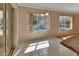 Bright dining area overlooking the pool and waterfall feature at 809 E 7Th Ave, New Smyrna Beach, FL 32169