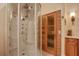 Spa-like bathroom with a large walk-in shower and sauna at 817 Hail Ct, Port Orange, FL 32127