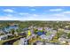 Aerial view of a condo unit situated in a tranquil lakefront community at 105 Wood Duck Cir # 1C, Daytona Beach, FL 32119