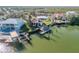 Waterfront home with private dock and boat lift at 107 Via Amalfi, New Smyrna Beach, FL 32169