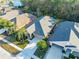 Aerial view of a house and surrounding neighborhood at 1763 Weeping Elm Cir, Port Orange, FL 32128