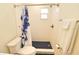 Clean bathroom with a walk-in shower and hexagon tile floor at 1975 Lake Dr, New Smyrna Beach, FL 32168