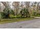 Property surrounded by green shrubbery and various sizes of trees at 2232 Swoope Dr, New Smyrna Beach, FL 32168