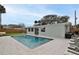 Refreshing pool area with patio furniture at 2307 Saxon Dr, New Smyrna Beach, FL 32169