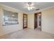 Room with door to outside and view to backyard at 2515 Fairfax Ave, New Smyrna Beach, FL 32168